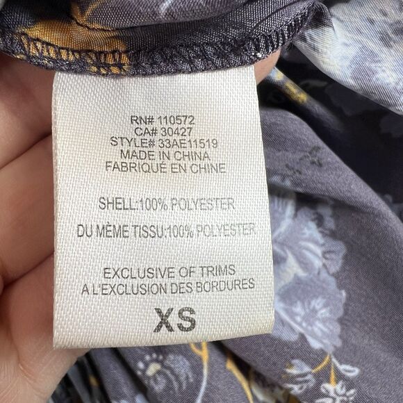 Anthropologie Oriana Dress by Twelfth Street By Cynthia Vincent  Size XS Floral - Picture 9 of 13